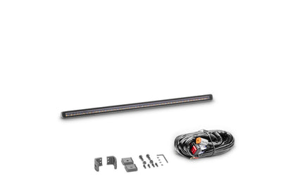Go Rhino Flash Series Lights 20 Inch Single Multi Function LED Light Bar Black Go Rhino