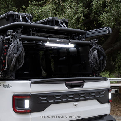 Go Rhino Flash Series Lights 20 Inch Single Multi Function LED Light Bar Black Go Rhino