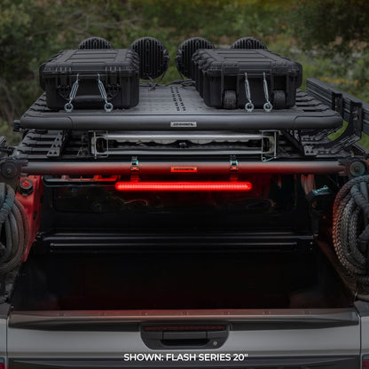Go Rhino Flash Series Lights 20 Inch Single Multi Function LED Light Bar Black Go Rhino