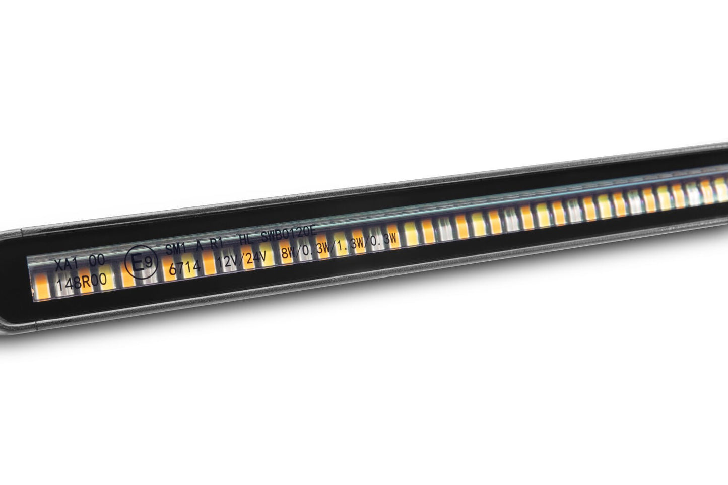 Go Rhino Flash Series Lights 20 Inch Single Multi Function LED Light Bar Black Go Rhino