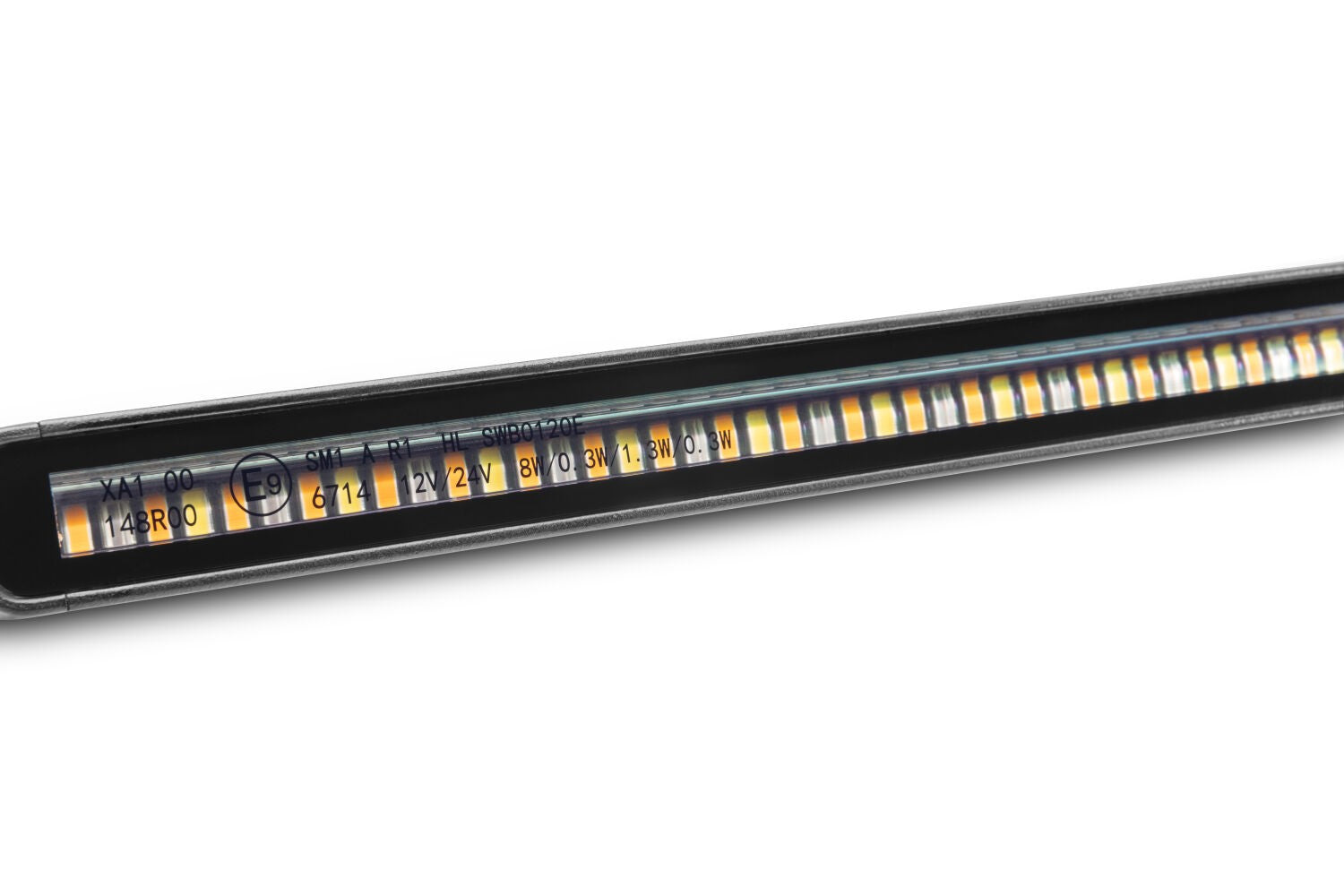 Go Rhino Flash Series Lights 20 Inch Single Multi Function LED Light Bar Black Go Rhino