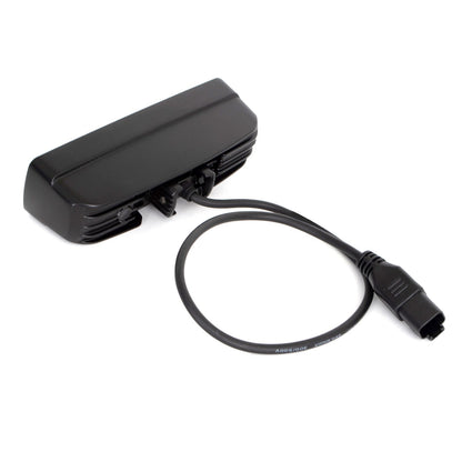 Go Rhino Blackout Series Lights Pair of Sixline LED Flood Light Kit Black Go Rhino