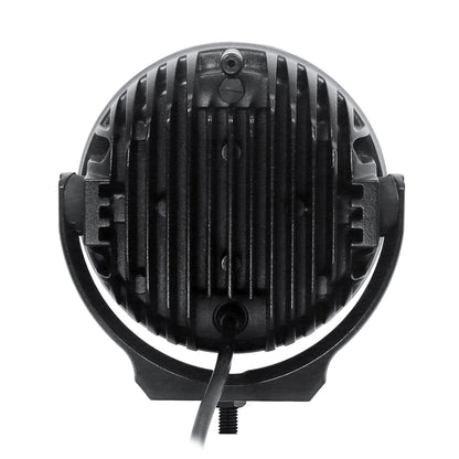 Go Rhino Bright Series Lights 6 Inch Round LED Driving Light Black Go Rhino