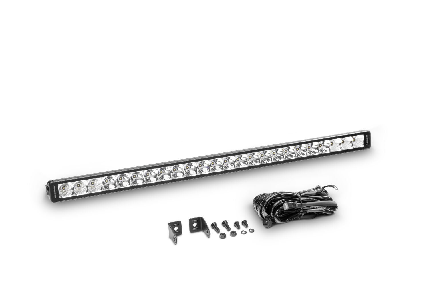 Go Rhino Bright Series Lights 32 Inch Single Row LED Light Bar Black Go Rhino