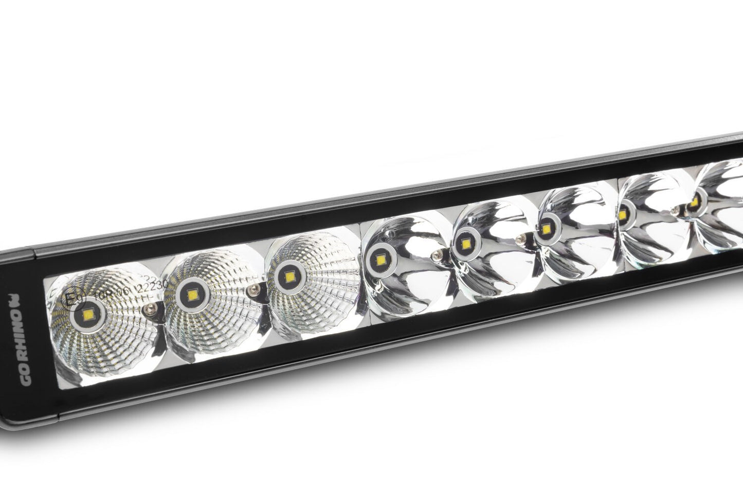 Go Rhino Bright Series Lights 32 Inch Single Row LED Light Bar Black Go Rhino