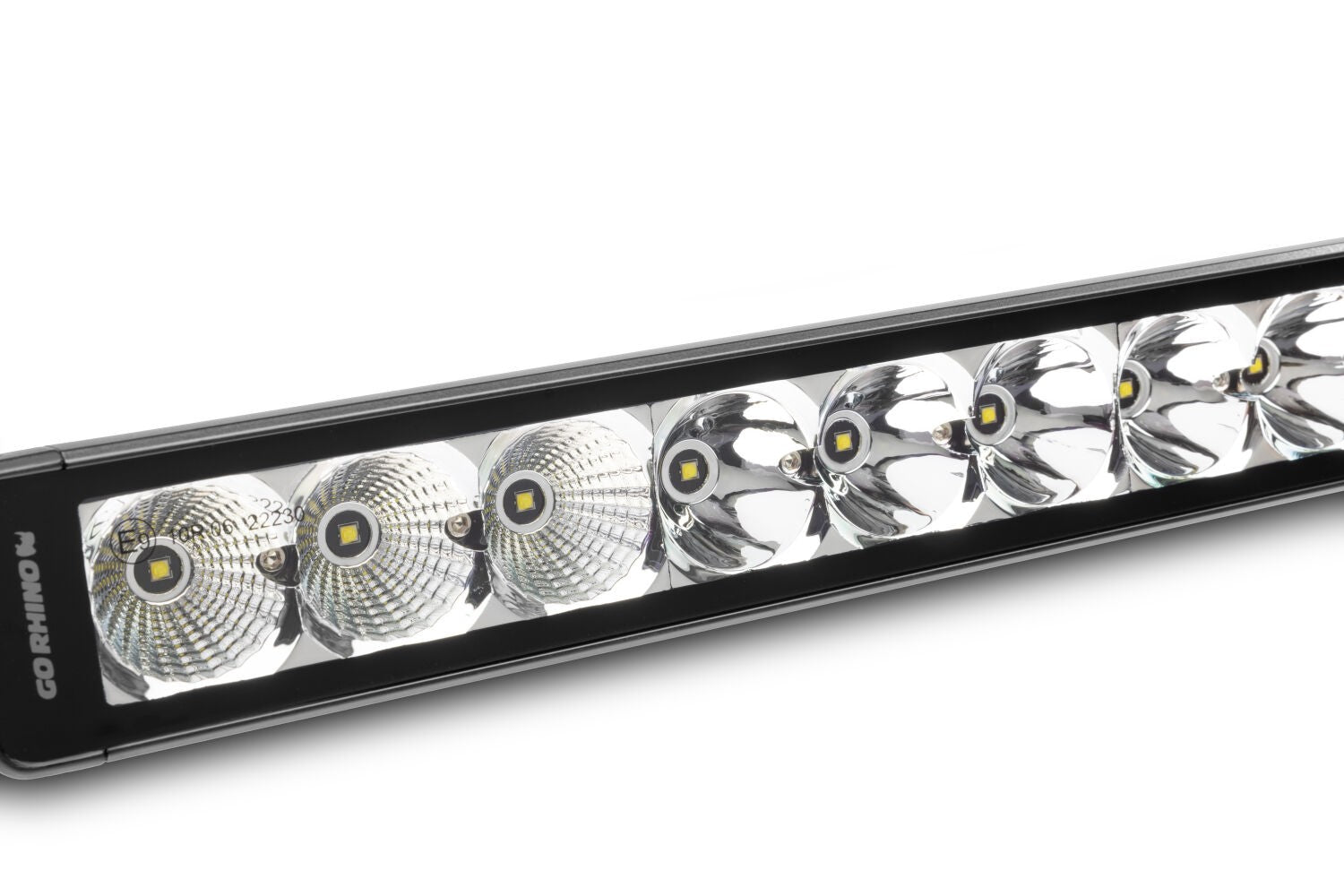 Go Rhino Bright Series Lights 32 Inch Single Row LED Light Bar Black Go Rhino