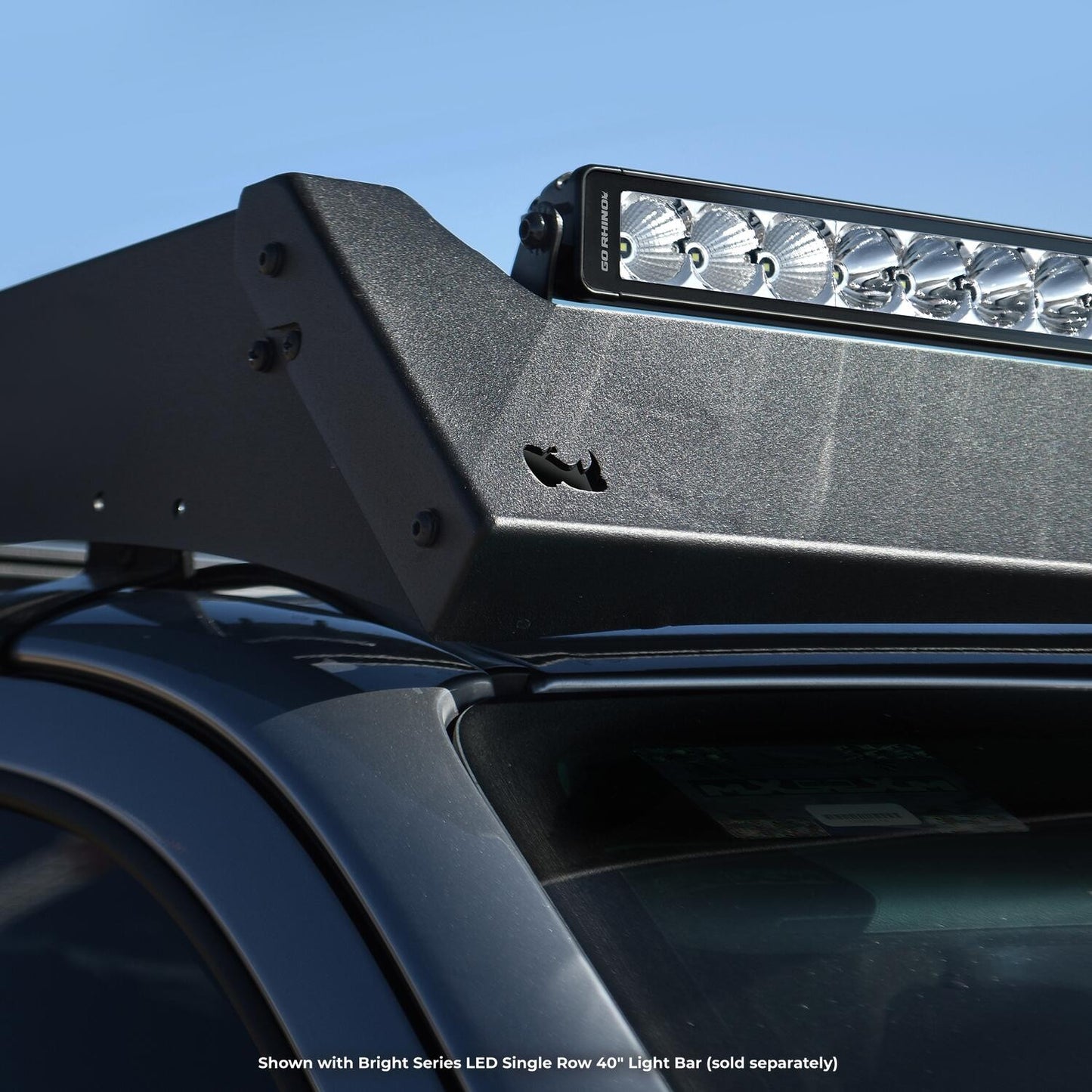 Go Rhino Bright Series Lights 39.5 Inch Single Row LED Light Bar Black Go Rhino