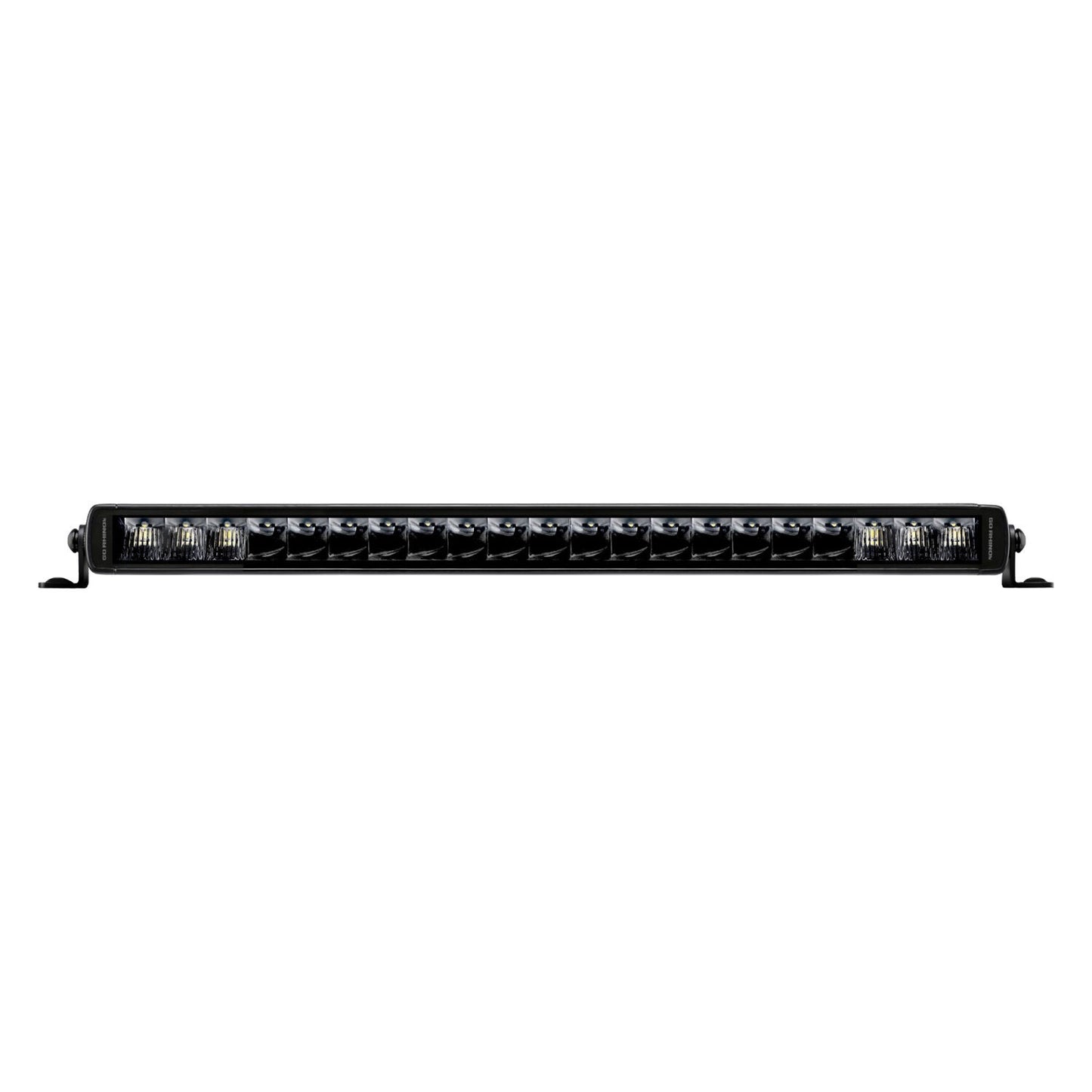Go Rhino Blackout Series Lights 20.5 Inch Single Row LED Light Bar Black Go Rhino