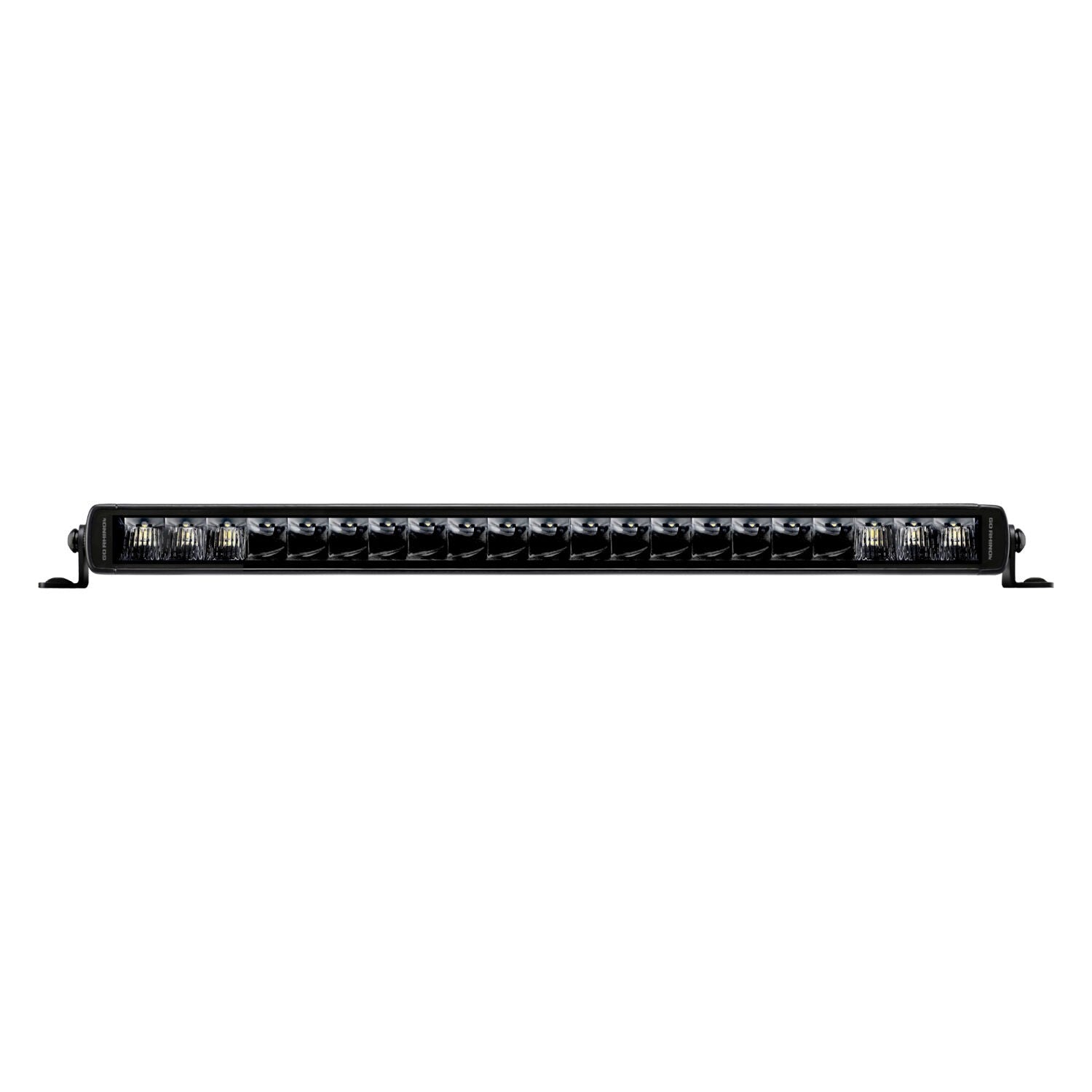 Go Rhino Blackout Series Lights 20.5 Inch Single Row LED Light Bar Black Go Rhino