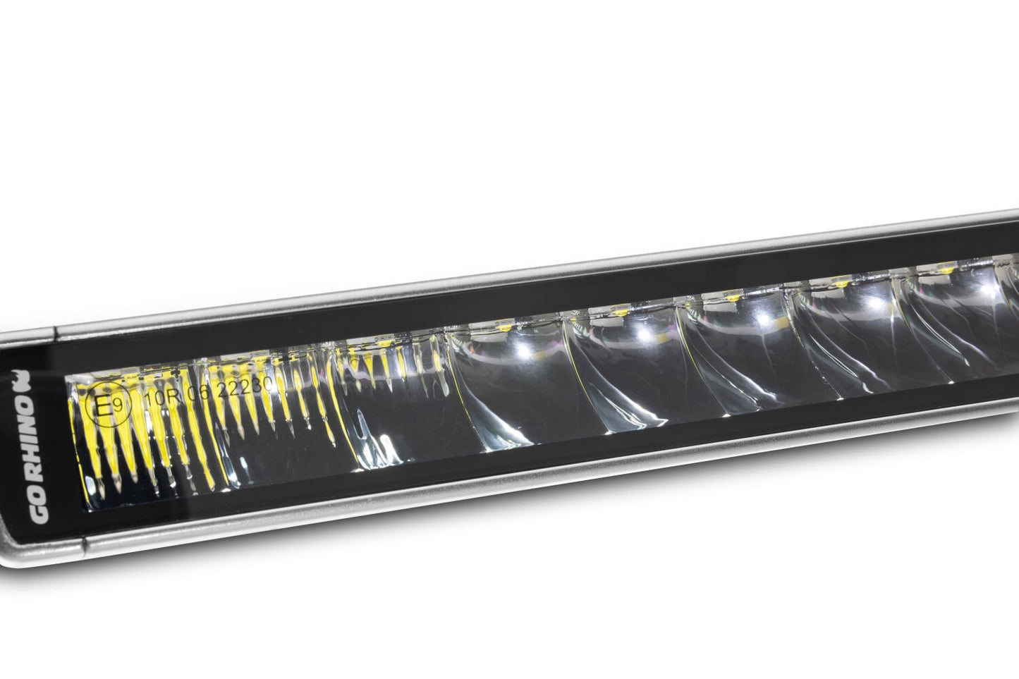 Go Rhino Blackout Series Lights 20.5 Inch Single Row LED Light Bar Black Go Rhino