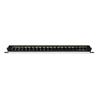 Go Rhino Blackout Combo Series Lights 20.5 Inch Single Row LED Light Bar With Amber Lighting Black Go Rhino