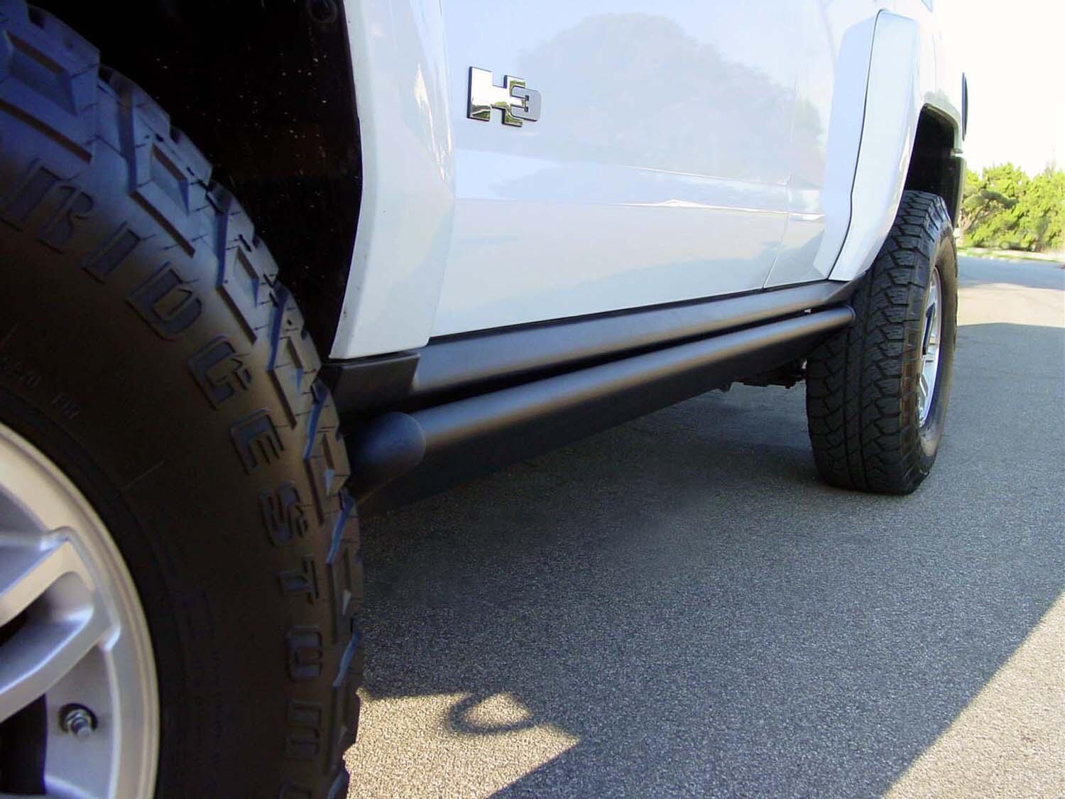 PowerStep Electric Running Boards For 2005-2010 Hummer H3 2009-2019 Hummer H3T AMP Research
