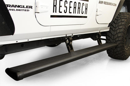 PowerStep Running Boards For 18-24 Jeep Wrangler JL 4dr AMP Research
