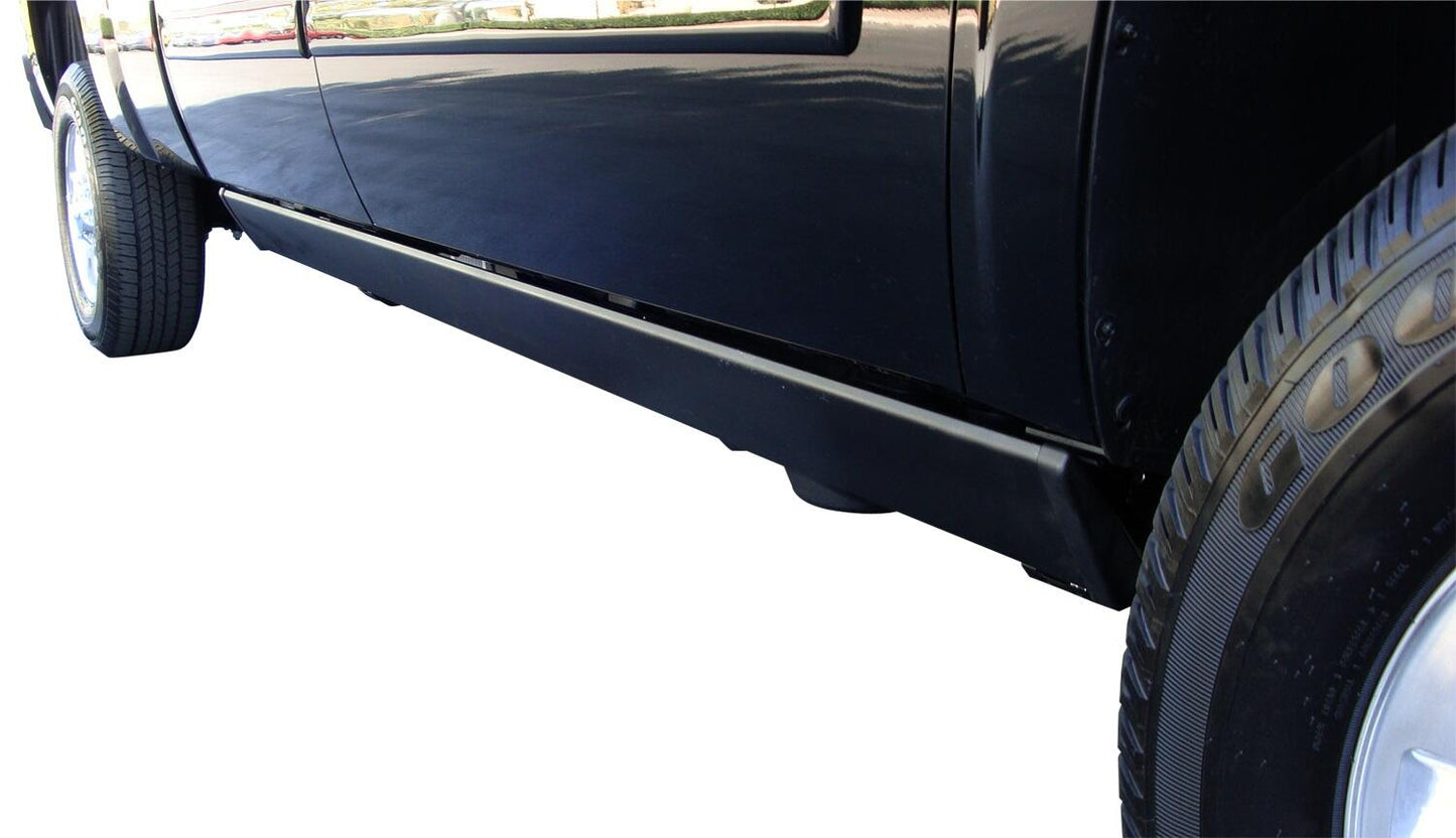 PowerStep Electric Running Boards For 2011-2014 Silverado/Sierra 2500/3500 Diesel Only Extended/Crew Cab AMP Research