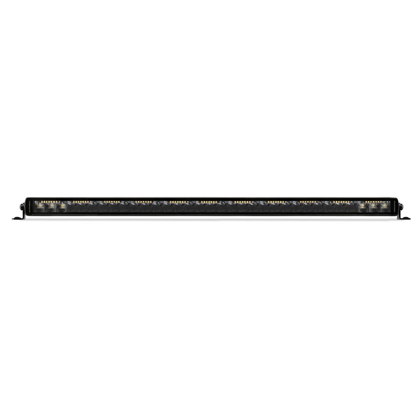 Go Rhino Blackout Combo Series Lights 31.5 Inch Single Row LED Light Bar With Amber Lighting Black Go Rhino