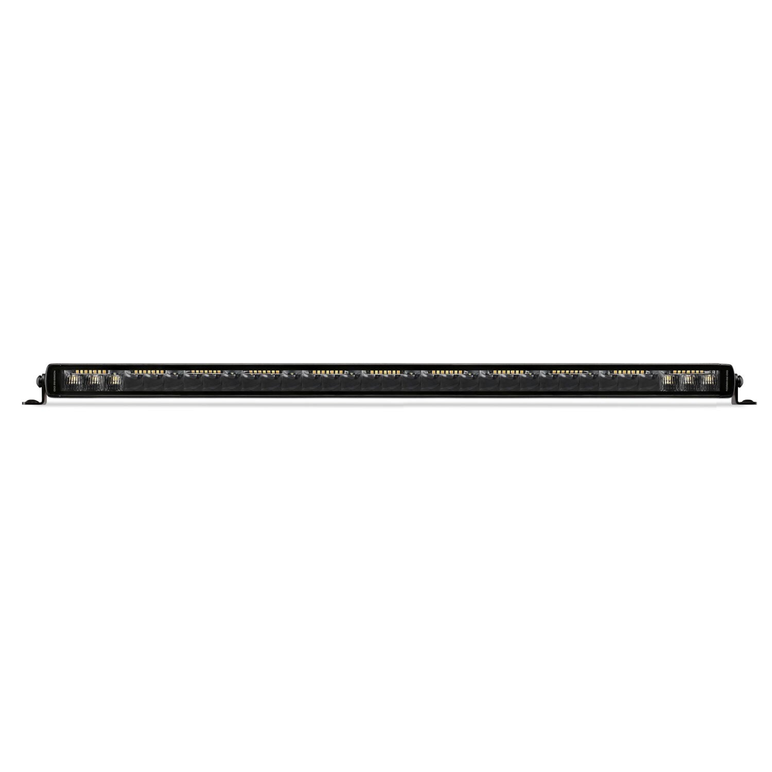 Go Rhino Blackout Combo Series Lights 31.5 Inch Single Row LED Light Bar With Amber Lighting Black Go Rhino