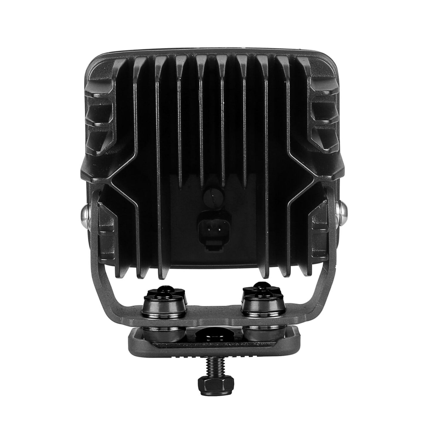 Go Rhino Bright Series Lights 5 Inch Rectangle Single LED Spot Light Kit Black Go Rhino
