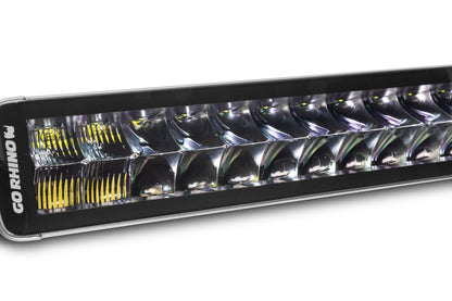 Go Rhino Blackout Series Lights 21.5 Inch Double Row LED Light Bar Black Go Rhino
