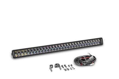 Go Rhino Blackout Series Lights 32 Inch Double Row LEDLight Bar Black Go Rhino