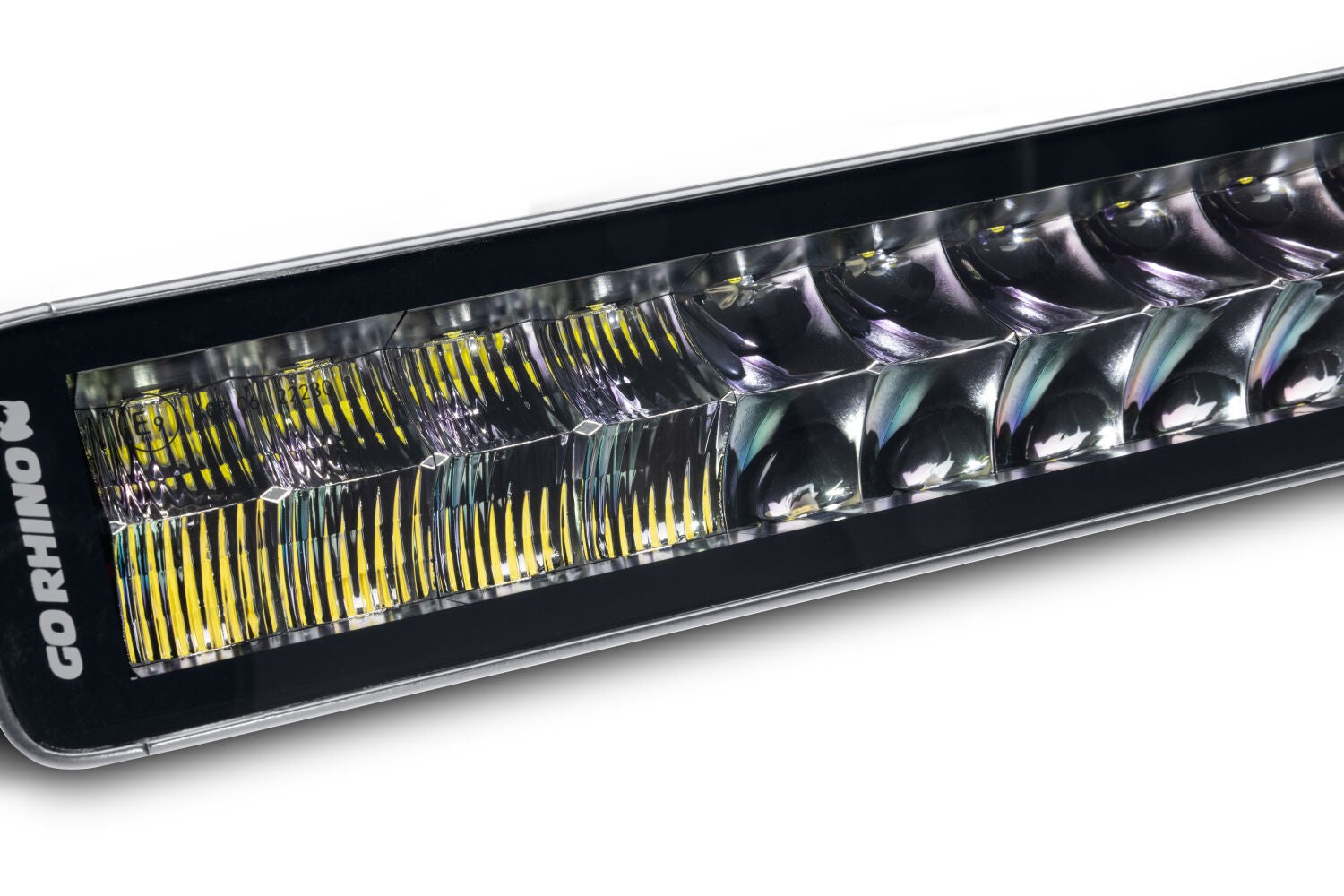 Go Rhino Blackout Series Lights 32 Inch Double Row LEDLight Bar Black Go Rhino