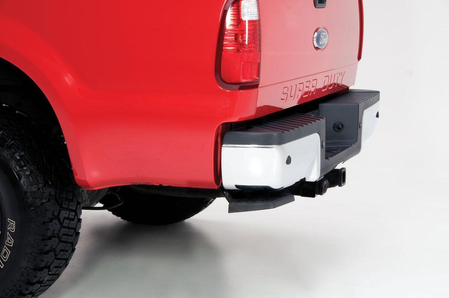 BedStep Retractable Bumper Step For 1999-2016 Ford F-250/F-350/F-450 AMP Research