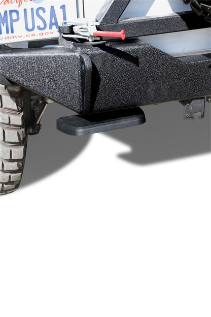 BedStep Retractable Bumper Step For 2007-2018 Jeep Wrangler JK 2-Door (Compatible with some factory and aftermarket bumpers) AMP Research