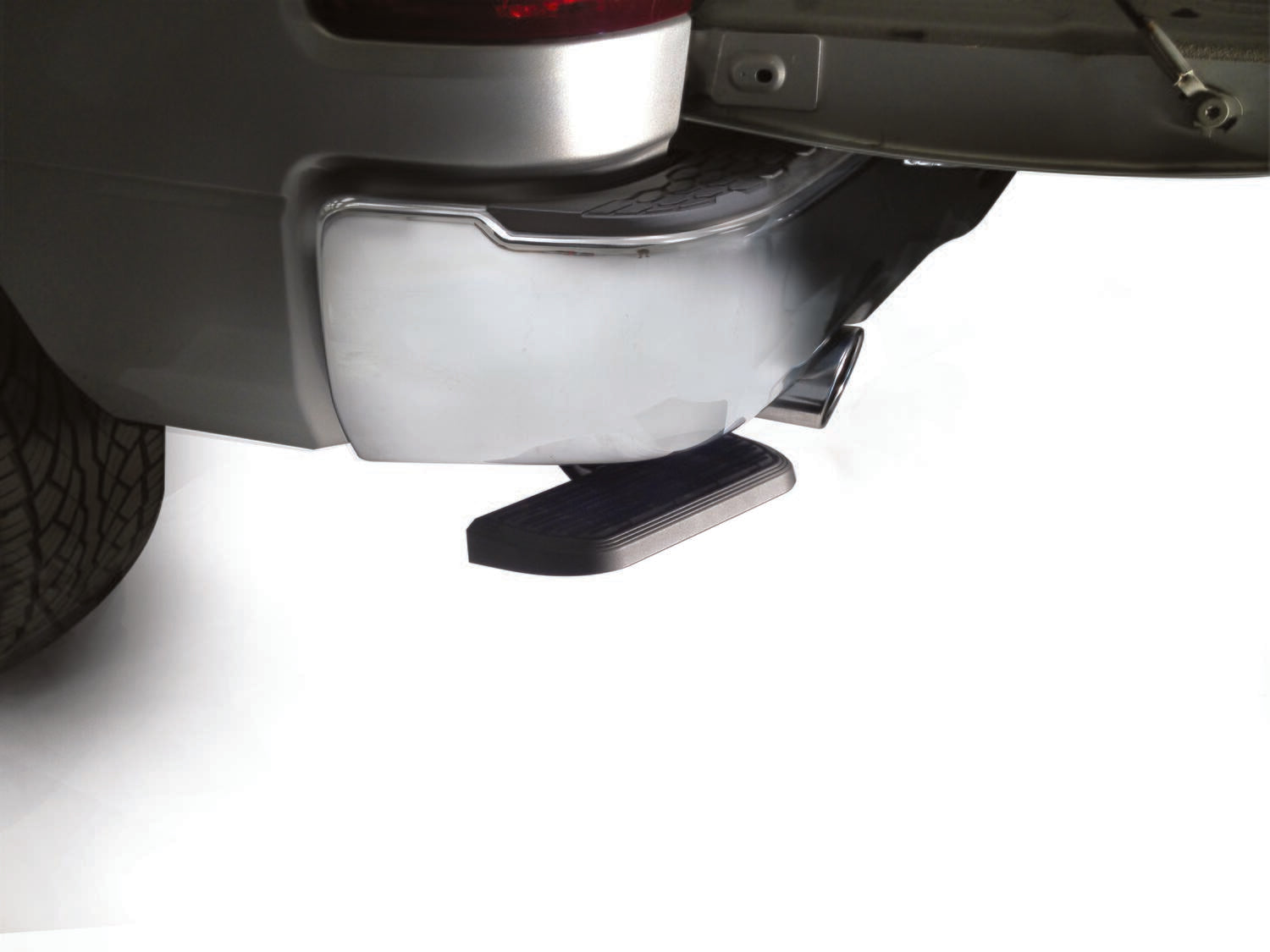 BedStep Flip Down Bumper Step For 2019-2024 Ram 1500 Classic 2009-2018 Ram 1500 AMP Research