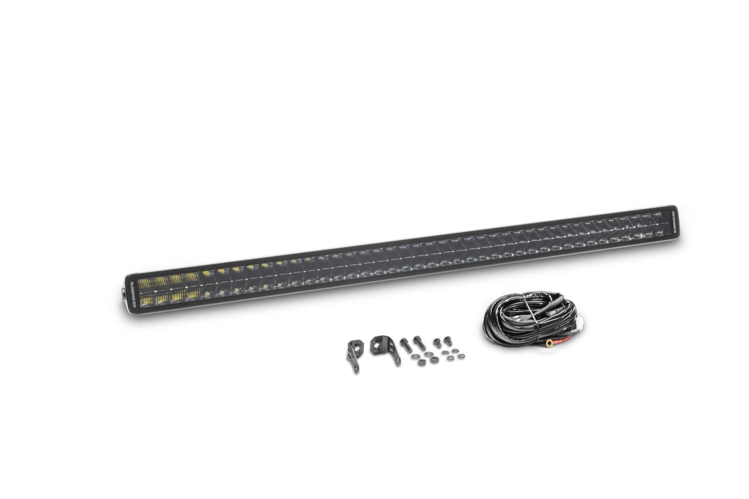 Go Rhino Blackout Series Lights 42 Inch Double Row LED Light Bar Black Go Rhino