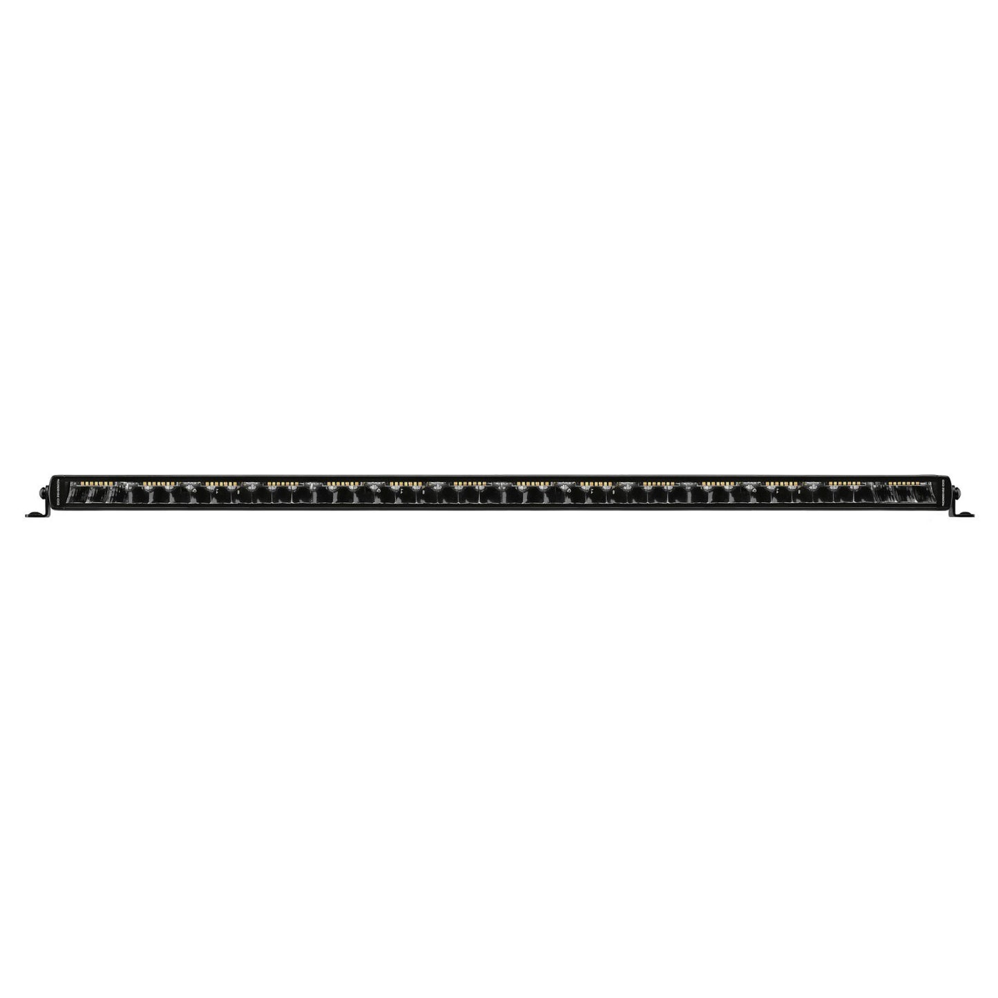 Go Rhino Blackout Combo Series Lights 39.5 Inch Single Row LED Light Bar With Amber Lighting Black Go Rhino