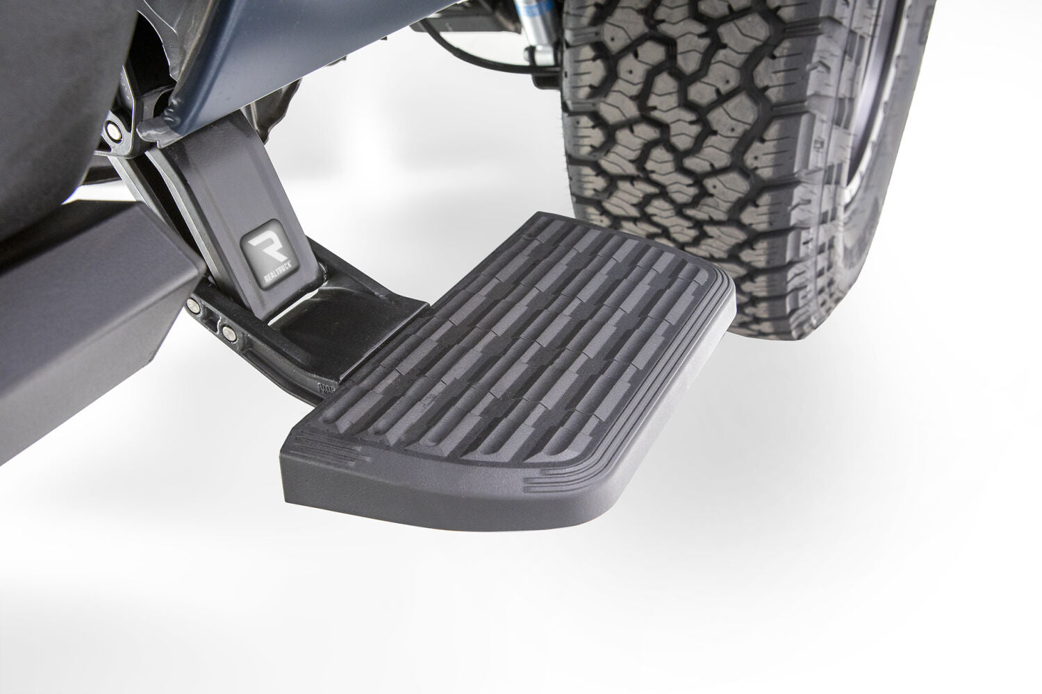 BedStep2 Retractable Truck Bed Side Step For 2014-2018 Silverado/Sierra 1500 2015-2019 Silverado/Sierra 2500/3500 All Beds AMP Research