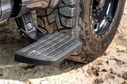 BedStep2 Retractable Truck Bed Side Step For 15-24 Ford F-150 AMP Research