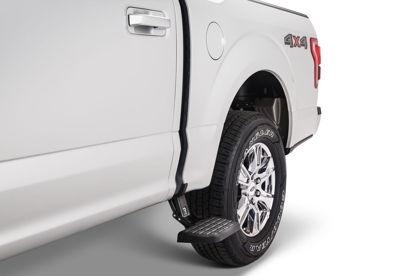 BedStep2 Retractable Truck Bed Side Step For 15-24 Ford F-150 AMP Research