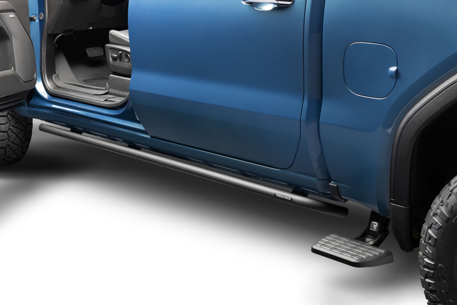 BedStep2 Box-Side Access Step 19-26 Chevy Silverado 1500/Sierra 1500 2022 Silverado LTD/Sierra Limited Short Bed AMP Research