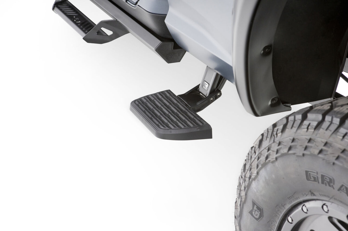 Bedstep2 Side Bumpr Step Part For 2020-24 Ram 3500 Dually AMP Research