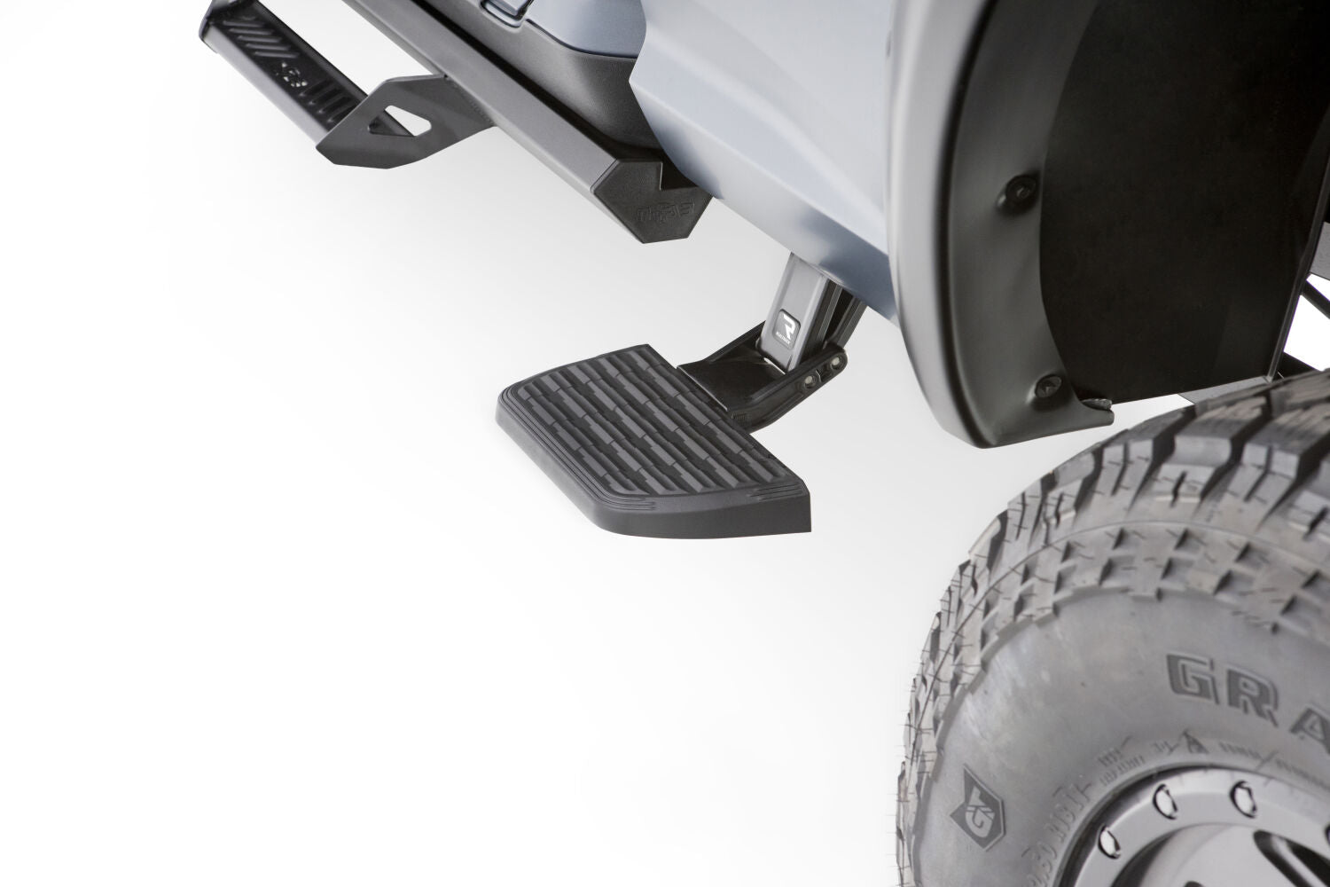 Bedstep2 Side Bumpr Step Part For 2020-24 Ram 3500 Dually AMP Research