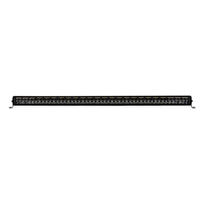 Go Rhino Blackout Combo Series Lights 50 Inch Double Row LED Light Bar With Amber Lighting Black Go Rhino