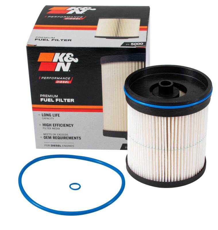 K&N 40.016in Length 3.438in OD Universal Replacement Fuel Filter