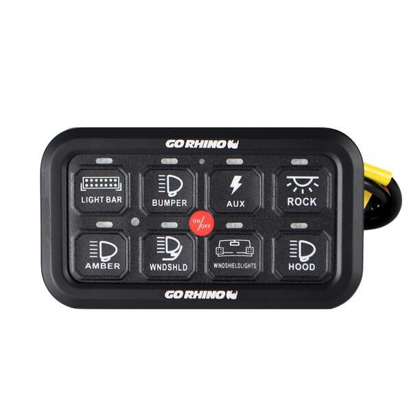 RGB 8 Channel Light Switch Controller without RF Control Go Rhino