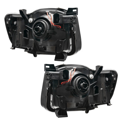 Oracle Lighting 02-04 Nissan Xterra SE Pre-Assembled LED Halo Headlights -Red