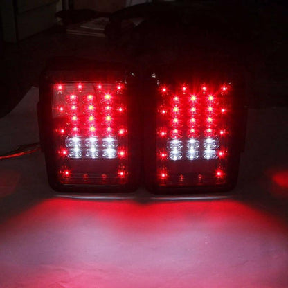 LED Tail Lights Rear Brake Turn Signal Reverse Lamp for Jeep Wrangler JK 2007-2017(American Version)