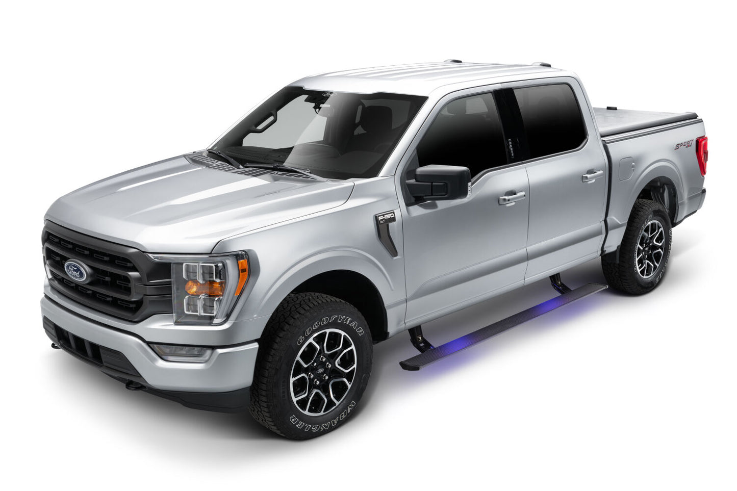 Power Steps For 21-26 Ford F-150 Excludes Powerboost AMP Research