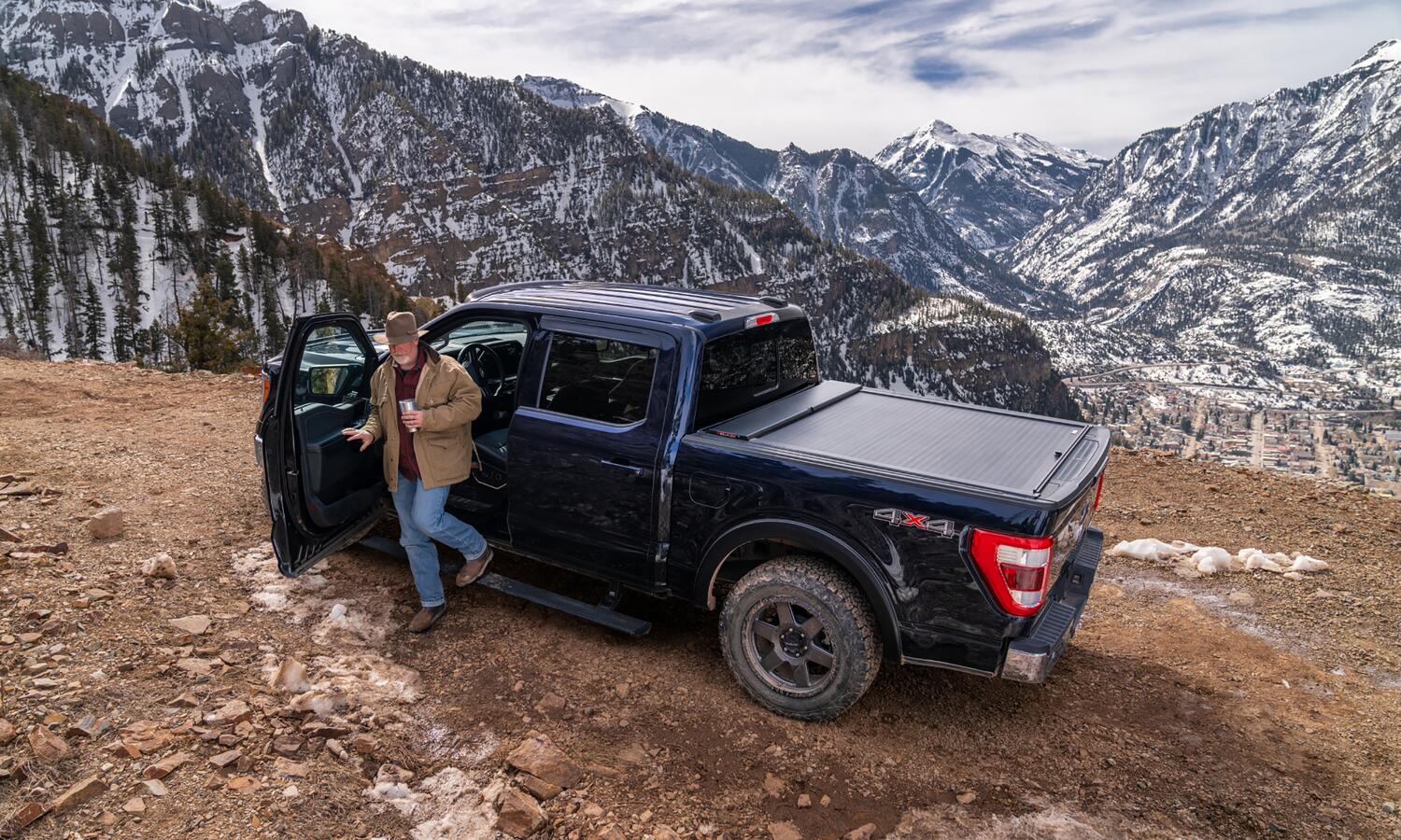 Power Steps For 21-26 Ford F-150 Excludes Powerboost AMP Research
