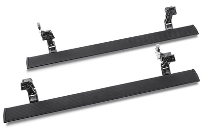 PowerStep Electric Running Boards Plug N Play System For 2017-2019 Silverado/Sierra 2500/3500 Diesel Only Double and Crew Cab AMP Research