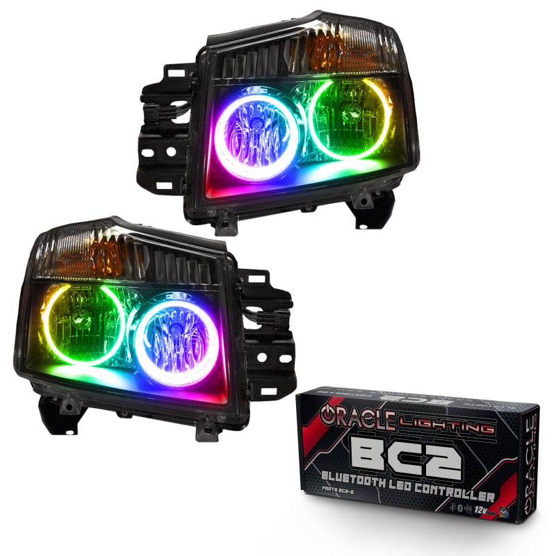 Oracle 08-15 Nissan Titan SMD HL - ColorSHIFT w/ BC1 Controller