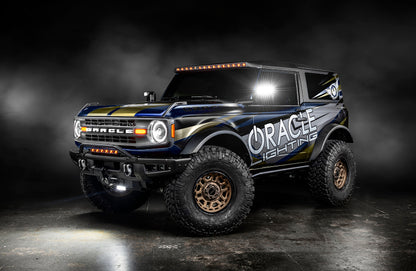 Oracle 2021+ Ford Bronco Oculus Bi-LED Projector Headlights - Amber/White Switchback