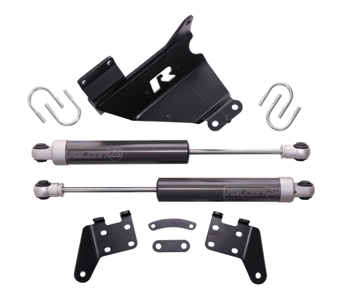 Dual Steering Stabilizer With Falcon 2013-2026 Ram HD 2500/3500 ReadyLIFT
