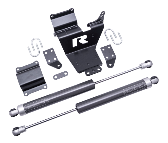 10 Lug Dual Steering Stabilizer Kit 2005-2026 Ford F-450/F-550 Super Duty 4WD Diesel ReadyLIFT