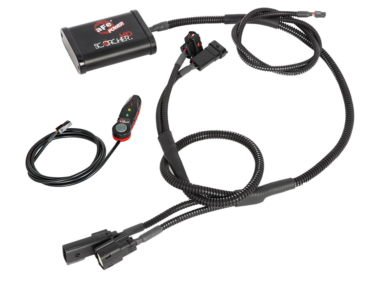 Scorcher HD Power Module GM Diesel Trucks 11-14 V8-6.6L (td) Lml aFe Power