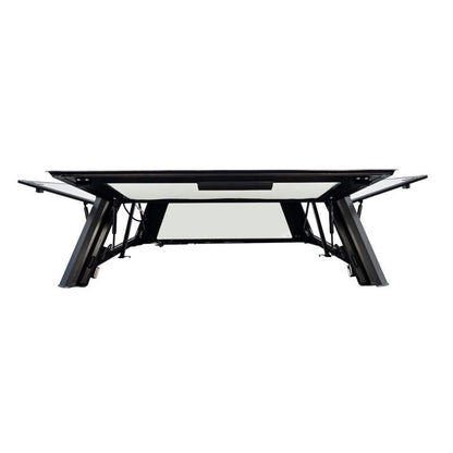 Westin EXP Truck Cap COMPLETE KIT A + BS (24-25 Toyota Tacoma DC 6ft. Bed) - Black