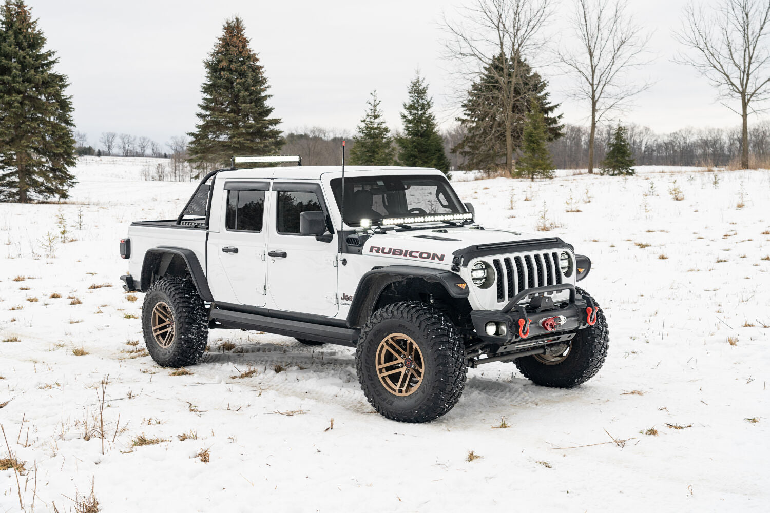 PowerStep XL Electric Boards For 2020-2025 Jeep Gladiator AMP Research